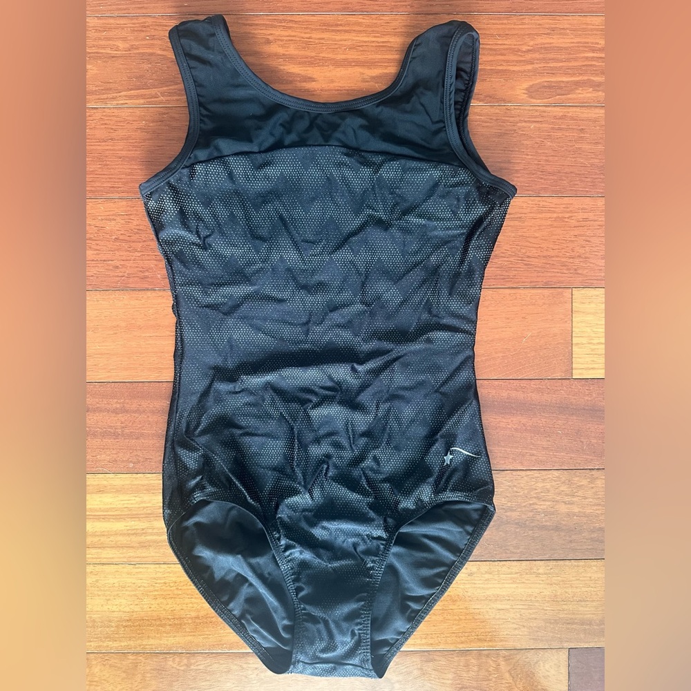 Black Destira Leotard-AXS